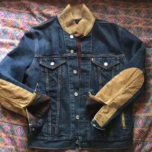 Flannel lined Levi’s denim jacket